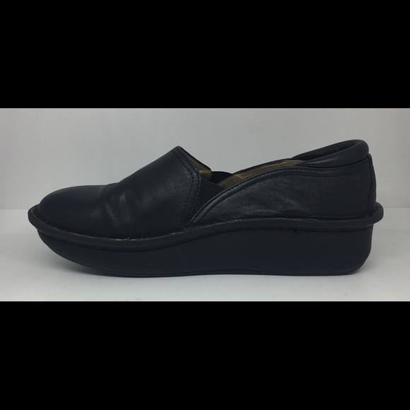 ALEGRIA Debra Womens Black Clogs Sz 37 EU 7-7.5 US - Picture 2 of 8